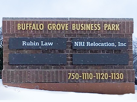 Buffalo Grove office sign
